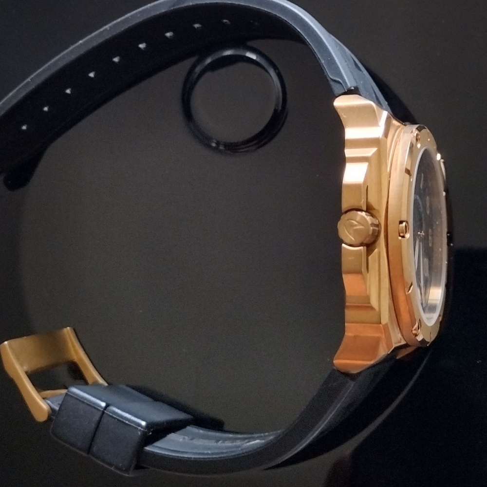 MEISTER Rose Gold and Black Men's Watch - Picture 6 of 14